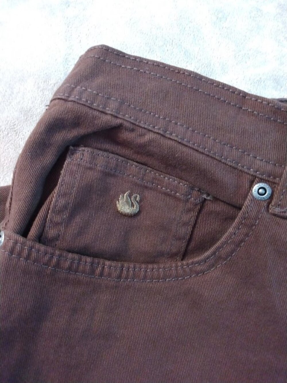 NWT Gloria Vanderbilt Amanda Jeans 22W Dark Brown Classic Fit Taper Leg Stretch - Picture 4 of 10